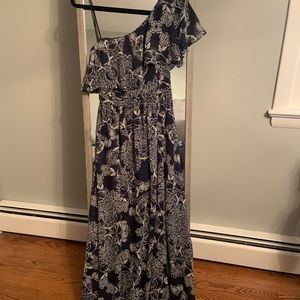 Vince Camuto one shoulder maxi